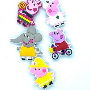 Peppa Pig Shoes charms for Crocs